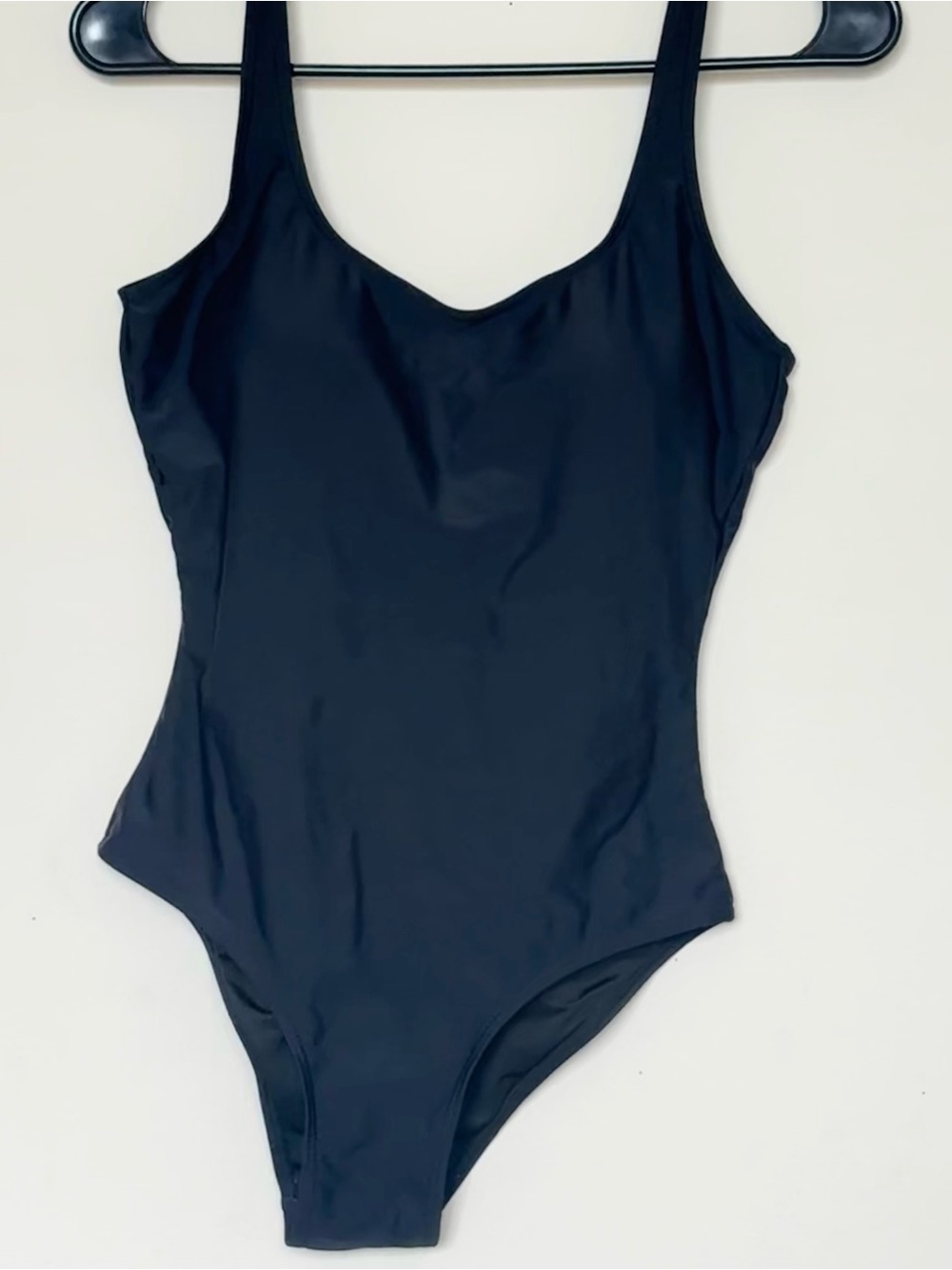 Women’s Classic Black One-Piece Swimsuit Size Small